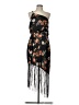 Lulus 100% Polyester Black Cocktail Dress Size M (estimated) - photo 1