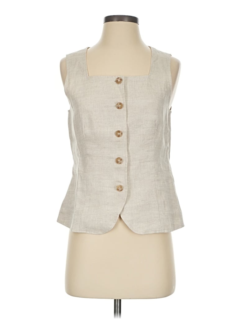 Pre-owned Sanctuary Vest In Ivory