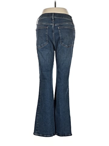 Madewell Kick Out Crop Jeans in Lenoir Wash (view 2)