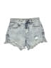 BCBGeneration Blue Denim Shorts Size 0 - photo 1