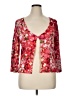Alberto Makali 100% Polyester Red Cardigan Size XL - photo 1