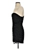 Hours 100% Polyester Polka Dots Black Cocktail Dress Size XXS - photo 5