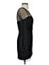 Hours 100% Polyester Polka Dots Black Cocktail Dress Size XXS - photo 4