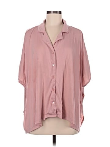 Flora Nikrooz 3/4 Sleeve Button-Down Shirt (view 1)