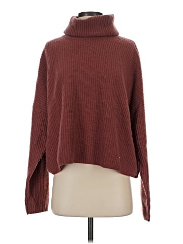 Madewell (Re)sourced Cashmere Turtleneck Sweater (view 1)