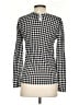J.Crew Factory Store 100% Cotton Houndstooth Black Pullover Sweater Size XS - photo 2