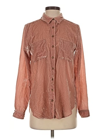 Maeve by Anthropologie Long Sleeve Button-Down Shirt (view 1)