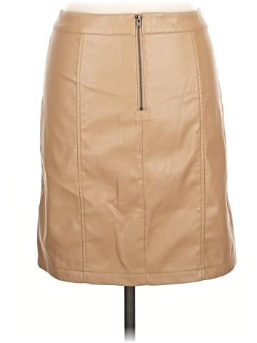 Vero Moda Faux Leather Skirt (view 2)