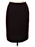 Anne Klein 100% Polyester Solid Burgundy Formal Skirt Size 2 - photo 1