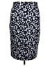 Express Print Blue Formal Skirt Size 14 - photo 1