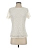 Calvin Klein Ivory Short Sleeve Top Size S - photo 1