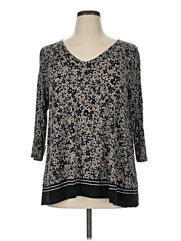 J.Jill 3/4 Sleeve T-Shirt (view 1)