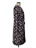 MICHAEL Michael Kors Chevron-herringbone Purple Cocktail Dress Size L - photo 4