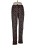 TOBI Floral Black Casual Pants Size L - photo 1