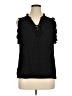 Paige 100% Viscose Black Sleeveless Blouse Size XL - photo 1