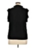 Paige 100% Viscose Black Sleeveless Blouse Size XL - photo 2