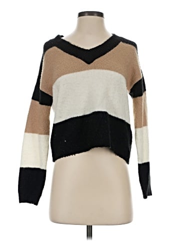 Aqua Pullover Sweater (view 1)