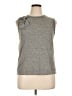 Joie Gray Sleeveless Top Size XL - photo 1
