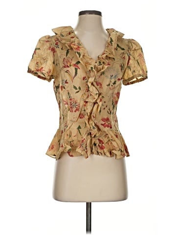 Lauren Jeans Co. Short Sleeve Blouse (view 1)