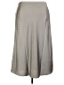J.Crew 100% Polyester Solid Gray Casual Skirt Size XXL - photo 2