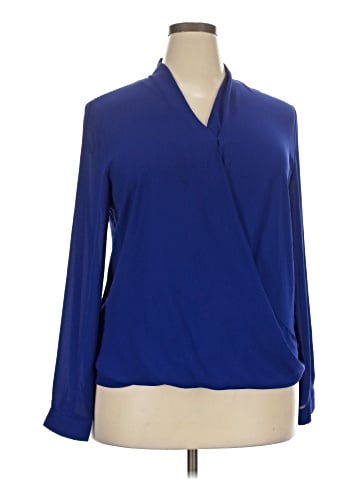 Mossimo Long Sleeve Blouse (view 1)