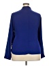 Mossimo 100% Polyester Blue Long Sleeve Blouse Size XXL - photo 2