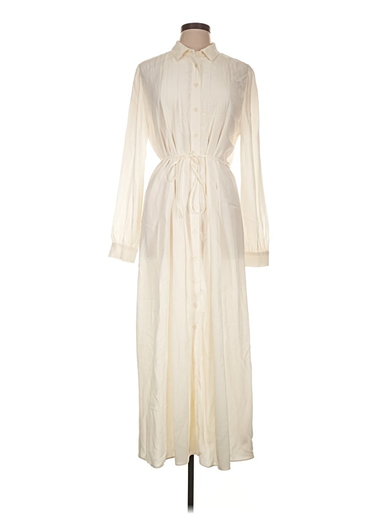 Pre-owned Jcrew Casual Dress In Ivory