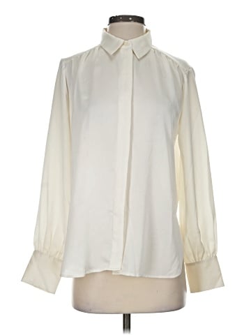 Ann Taylor Long Sleeve Blouse (view 1)