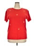 Needle & Thread Hearts Red Short Sleeve T-Shirt Size 2X - photo 1