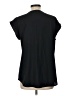 Express Black Short Sleeve Blouse Size L - photo 2