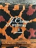 Weekend Animal Print Brown Casual Pants Size S - photo 7