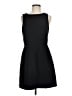Alice + Olivia 100% Polyester Solid Black Cocktail Dress Size M (estimated) - photo 1
