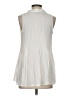 Ninety Ivory Sleeveless Blouse Size S - photo 2