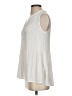 Ninety Ivory Sleeveless Blouse Size S - photo 5