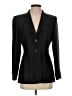 Ann Taylor 100% Silk Black Silk Blazer Size 2 - photo 1