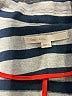 Gap 100% Cotton Stripes Gray Blazer Size S - photo 6