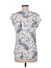 Daniel Rainn Ivory Short Sleeve Blouse Size M - photo 2