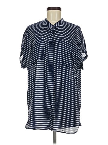 Suzanne Betro Short Sleeve Button-Down Shirt (view 1)