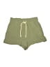 Zara Solid Green Shorts Size M - photo 1