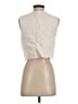 Zara 100% Cotton Ivory Vest Size S - photo 2