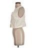 Zara 100% Cotton Ivory Vest Size S - photo 5