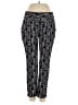 Candie's Print Black Casual Pants Size 5 - photo 1