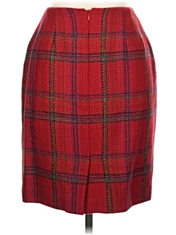 Linda Allard Ellen Tracy Wool Skirt (view 2)