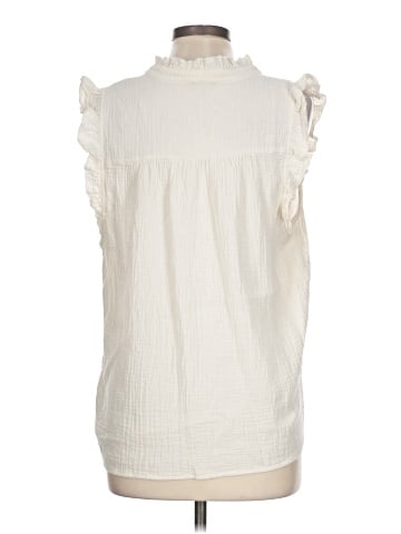 J.Crew Factory Store Sleeveless Blouse (view 2)