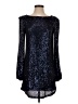 Steve Madden 100% Polyester Stars Blue Cocktail Dress Size S - photo 1