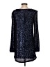 Steve Madden 100% Polyester Stars Blue Cocktail Dress Size S - photo 2