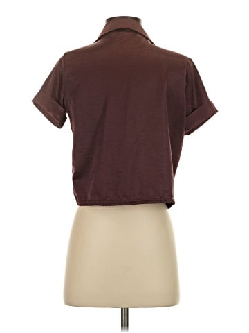 PrettyLittleThing Short Sleeve Blouse (view 2)