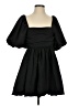 PrettyLittleThing Solid Black Cocktail Dress Size 4 - photo 1