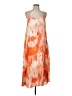 Lush 100% Polyester Tie-dye Orange Casual Dress Size L - photo 1