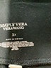 Simply Vera Vera Wang Solid Black Active Pants Size 3X - photo 4